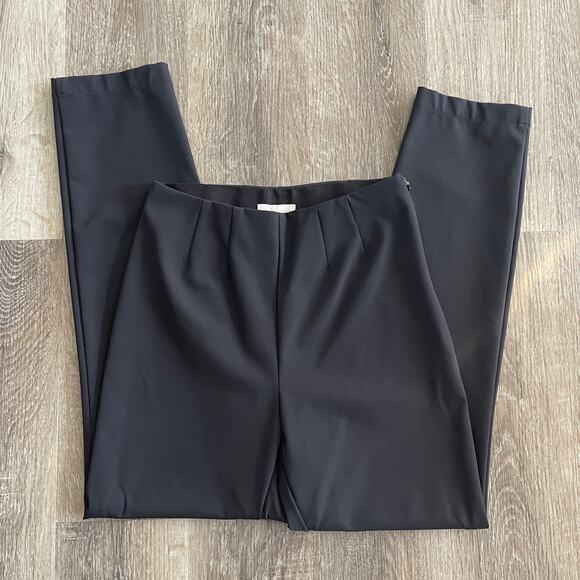 Rebecca Taylor High Waisted Tailored Skinny Leg Crop Pants in Black - Size: 4 - Picture 5 of 8